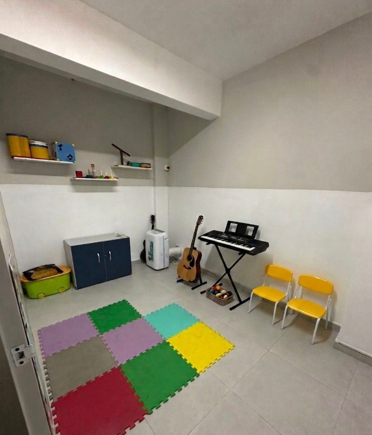 Sala de musicoterapia
