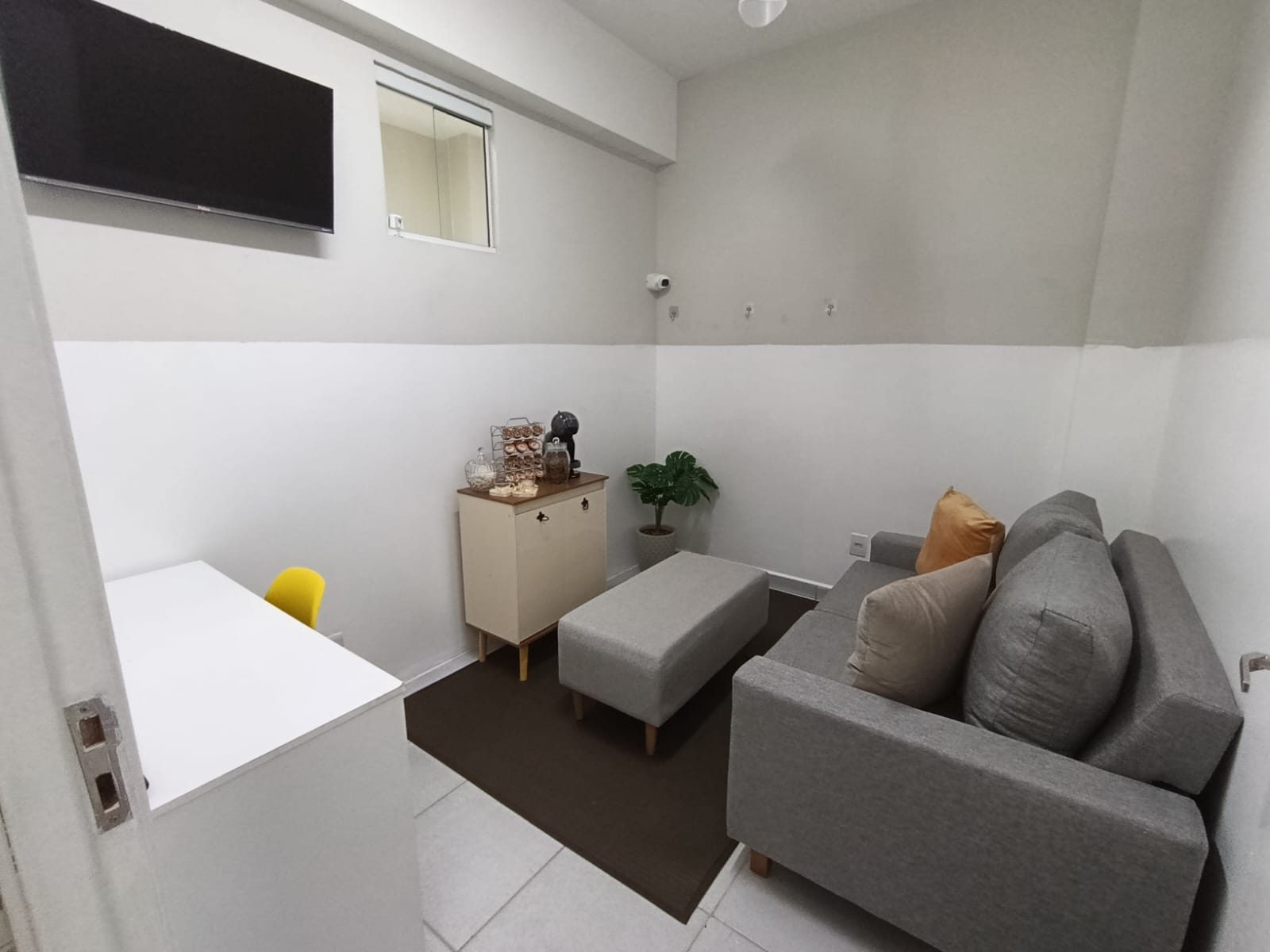 Sala de relaxamento dos pais